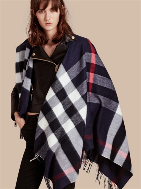 burberry cape netaporter|Burberry capes and ponchos.